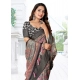Generic Women's Cotton Silk Floral Printed Saree With Unstitched Blouse 5.5Mtr (Grey-Black) Generic Women's Cotton Silk Floral Printed Saree With Unstitched Blouse 5.5Mtr (Grey-Black)