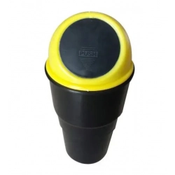 Generic Pack of 3_Mini Car Trash Bin – Portable Vehicle Garbage Containers (Color: Black)