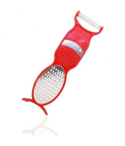 Generic Pack of 4_4-in-1 Multi-Purpose Vegetable Peeler – (Color: Assorted )