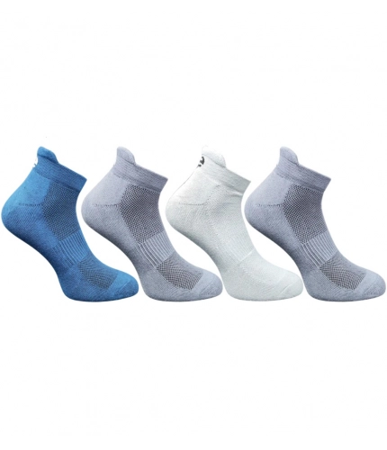 Generic 4_Pair Set Unisex Casual Cotton Printed Ankle Length Socks (Multicolor)