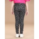 Generic Girl's Cotton Lycra Floral Elasticated Jeggings (Multicolor) Generic Girl's Cotton Lycra Floral Elasticated Jeggings (Multicolor)
