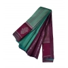 Generic Women's Soft Silk Wooven Saree With Unstitched Blouse 5.5Mtr (Dark Pista)