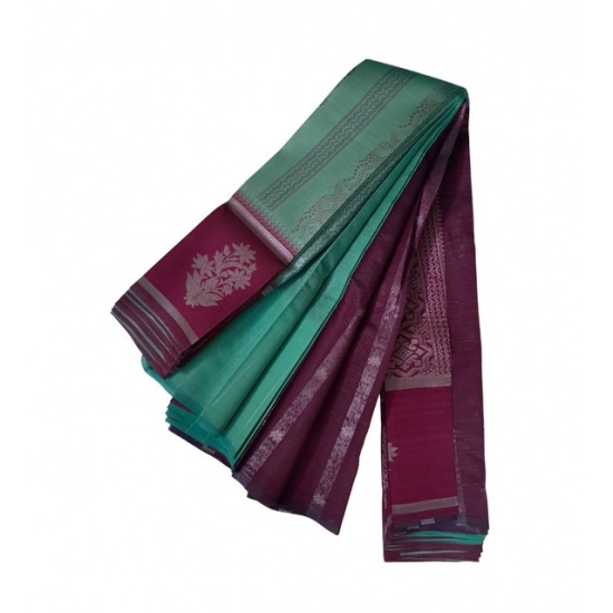 Generic Women's Soft Silk Wooven Saree With Unstitched Blouse 5.5Mtr (Dark Pista) Generic Women's Soft Silk Wooven Saree With Unstitched Blouse 5.5Mtr (Dark Pista)