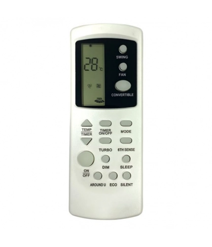 Generic Remote No. 210B (No Backlight), Compatible for Whirlpool AC Remote Control (Exactly Same Remote will Only Work)