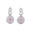 Generic Women's Brass Silver Plated Necklace set (Pink) Generic Women's Brass Silver Plated Necklace set (Pink)