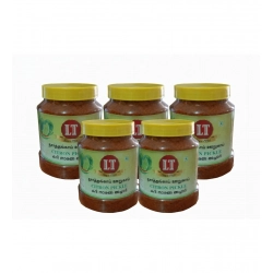 Generic Pack of_5 100GM LT Citron Pickle Traditional Digestive Side Dish (Red)