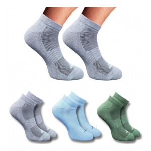 Generic 3_Pair Set Unisex Casual Cotton Printed Low Cut Socks (Multicolor)