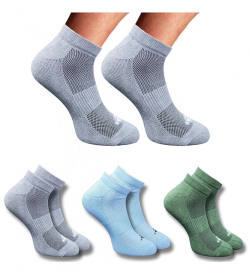 Generic 3_Pair Set Unisex Casual Cotton Printed Low Cut Socks (Multicolor)