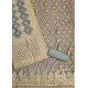 Generic Women's Banarasi Silk Printed Unstitched Salwar Suit Material With Dupatta (Grey, 3Mtrs) Generic Women's Banarasi Silk Printed Unstitched Salwar Suit Material With Dupatta (Grey, 3Mtrs)