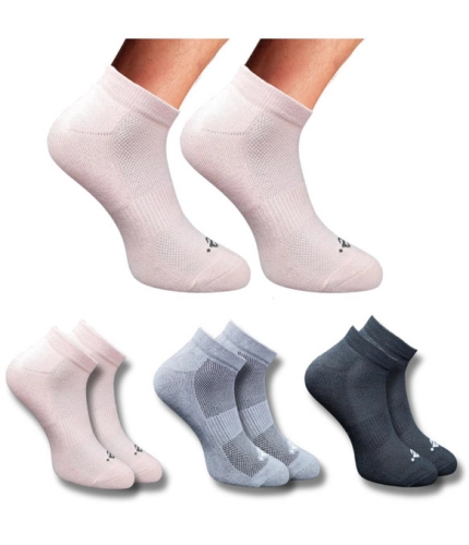 Generic 3_Pair Set Unisex Casual Cotton Printed Low Cut Socks (Multicolor)