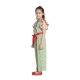 Generic Girl's Rayon Printed Flutter Jumpsuit (Green) Generic Girl's Rayon Printed Flutter Jumpsuit (Green)