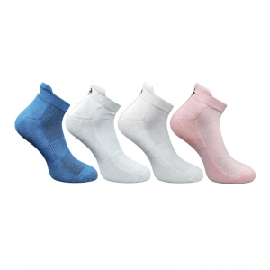 Generic 4_Pair Set Unisex Casual Cotton Printed Ankle Length Socks (Multicolor)