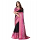 Generic Women's Cotton Silk Printed Saree With Unstitched Blouse 5.5Mtr (Black-Pink) Generic Women's Cotton Silk Printed Saree With Unstitched Blouse 5.5Mtr (Black-Pink)