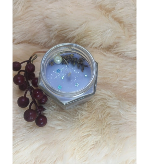 Generic Pack Of_2 Soy Wax And Bees Wax Blend Candles Liquid Volume 80