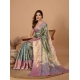 Generic Women's Jacquard Saree With Unstitched Blouse 5.5Mtr (Multicolor) Generic Women's Jacquard Saree With Unstitched Blouse 5.5Mtr (Multicolor)