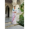 Generic Women's Blended_Cotton Floral Weaving Pattern Saree With Unstitched Blouse 5.5Mtr (Pink)