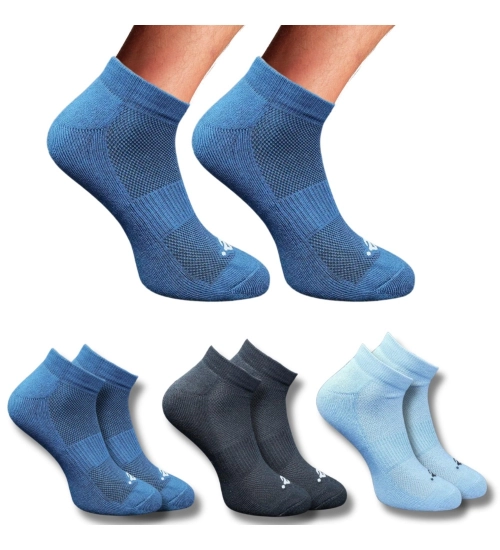 Generic 3_Pair Set Unisex Casual Cotton Printed Low Cut Socks (Multicolor)