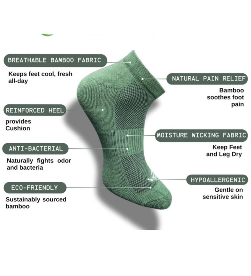 Generic 3_Pair Set Unisex Casual Cotton Printed Low Cut Socks (Multicolor)