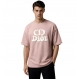 Generic Men's Cotton Blend Printed Oversized Round Neck Half Sleeve T-Shirt (Pink) Generic Men's Cotton Blend Printed Oversized Round Neck Half Sleeve T-Shirt (Pink)