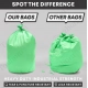 Generic Pack of 6 Biodegradeable Vegetable-Paper 17 x 19 Inches Garbage Bag (Green)
