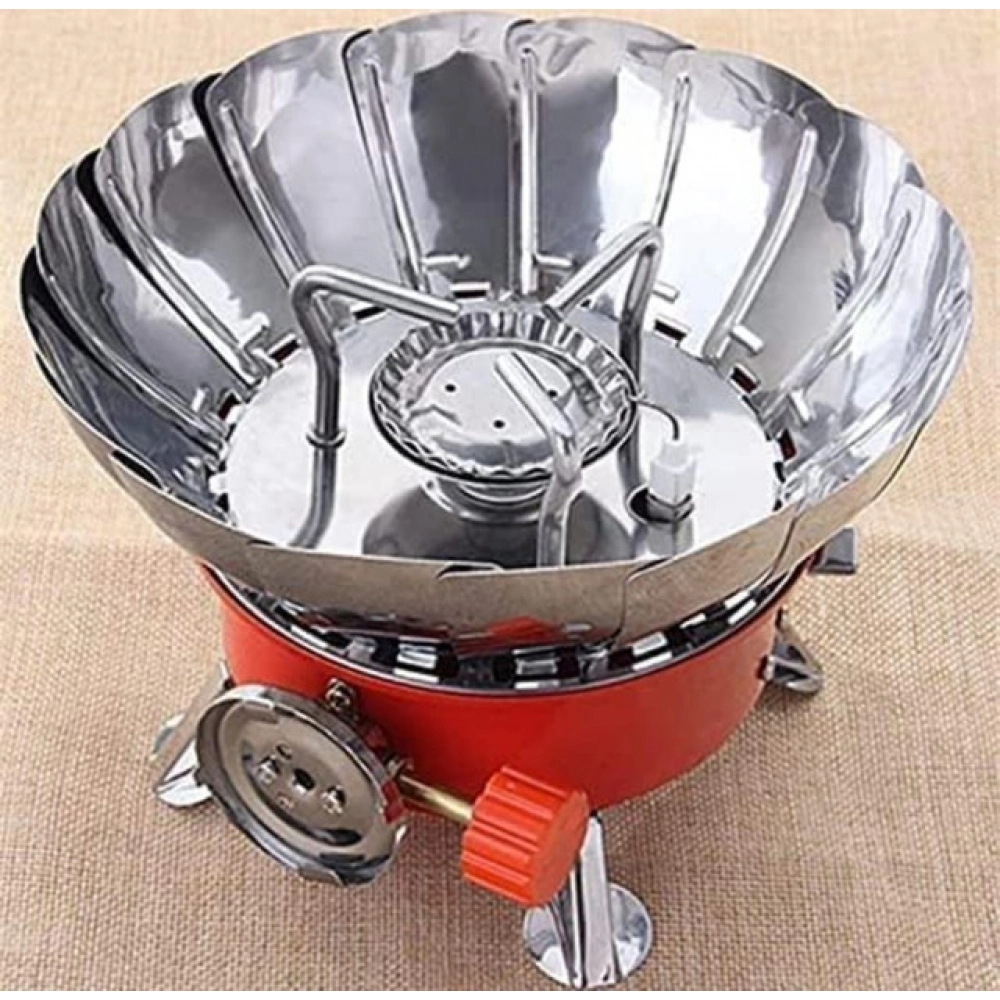 Generic Windproof Lotus Stove (Orange)
