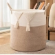 Generic Cotton 12x14 Inch-Kidi-Handle Storage Basket For Clothes With Out Lid (Kidi-White) Generic Cotton 12x14 Inch-Kidi-Handle Storage Basket For Clothes With Out Lid (Kidi-White)