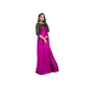 Generic Women's Satin Solid Saree With Unstitched Blouse 5.5Mtr (Magenta) Generic Women's Satin Solid Saree With Unstitched Blouse 5.5Mtr (Magenta)
