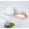 Generic Pack of 5_Magic Sticker Soap Holder – Wall-Mount Soap Organizers (Color: Assorted )