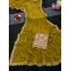 Generic Women's Georgette Embellished Saree With Unstitched Blouse 5.5Mtr (Yellow) Generic Women's Georgette Embellished Saree With Unstitched Blouse 5.5Mtr (Yellow)