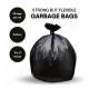Generic Pack of 4 Plastic 19 x 21 Inches Garbage Bag (Black) Generic Pack of 4 Plastic 19 x 21 Inches Garbage Bag (Black)
