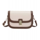 Generic Women's PU Leather Zipper Sling Bag (Beige)