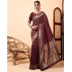 Generic Women's Jacquard Printed Saree With Unstitched Blouse 5.5Mtr (Maroon) Generic Women's Jacquard Printed Saree With Unstitched Blouse 5.5Mtr (Maroon)