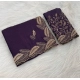 Generic Women's Georgette Embroidered Saree With Unstitched Blouse 5.5Mtr (Purple) Generic Women's Georgette Embroidered Saree With Unstitched Blouse 5.5Mtr (Purple)