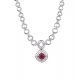 Generic Women's Brass Silver Plated Necklace set (Red) Generic Women's Brass Silver Plated Necklace set (Red)