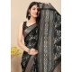Generic Women's Cotton Silk Floral Printed Saree With Unstitched Blouse 5.5Mtr (Black) Generic Women's Cotton Silk Floral Printed Saree With Unstitched Blouse 5.5Mtr (Black)