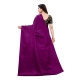 Generic Women's Satin Printed Saree With Unstitched Blouse 5.5Mtr (Purple) Generic Women's Satin Printed Saree With Unstitched Blouse 5.5Mtr (Purple)