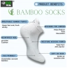 Generic 4_Pair Set Unisex Casual Cotton Printed Ankle Length Socks (Multicolor)