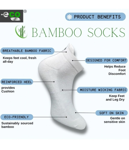 Generic 4_Pair Set Unisex Casual Cotton Printed Ankle Length Socks (Multicolor)