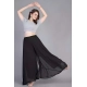 Generic Women's Pack of 2 Georgette Solid High Rise Wide Leg Flared Palazzos with Elastic Waist (Black) Generic Women's Pack of 2 Georgette Solid High Rise Wide Leg Flared Palazzos with Elastic Waist (Black)