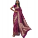 Generic Women's Art Silk Printed Saree With Unstitched Blouse 5.5Mtr (Wine) Generic Women's Art Silk Printed Saree With Unstitched Blouse 5.5Mtr (Wine)