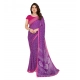 Generic Women's Georgette Printed Saree With Unstitched Blouse 5.5Mtr (Purple) Generic Women's Georgette Printed Saree With Unstitched Blouse 5.5Mtr (Purple)