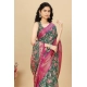 Generic Women's Cotton Silk Floral Printed Saree With Unstitched Blouse 5.5Mtr (Green) Generic Women's Cotton Silk Floral Printed Saree With Unstitched Blouse 5.5Mtr (Green)