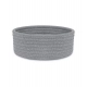 Generic Cotton 8x3 Inch Round 1 Pcs Bedside Organizer With Out Lid (Gray) Generic Cotton 8x3 Inch Round 1 Pcs Bedside Organizer With Out Lid (Gray)