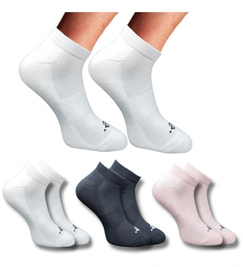 Generic 3_Pair Set Unisex Casual Cotton Printed Low Cut Socks (Multicolor)