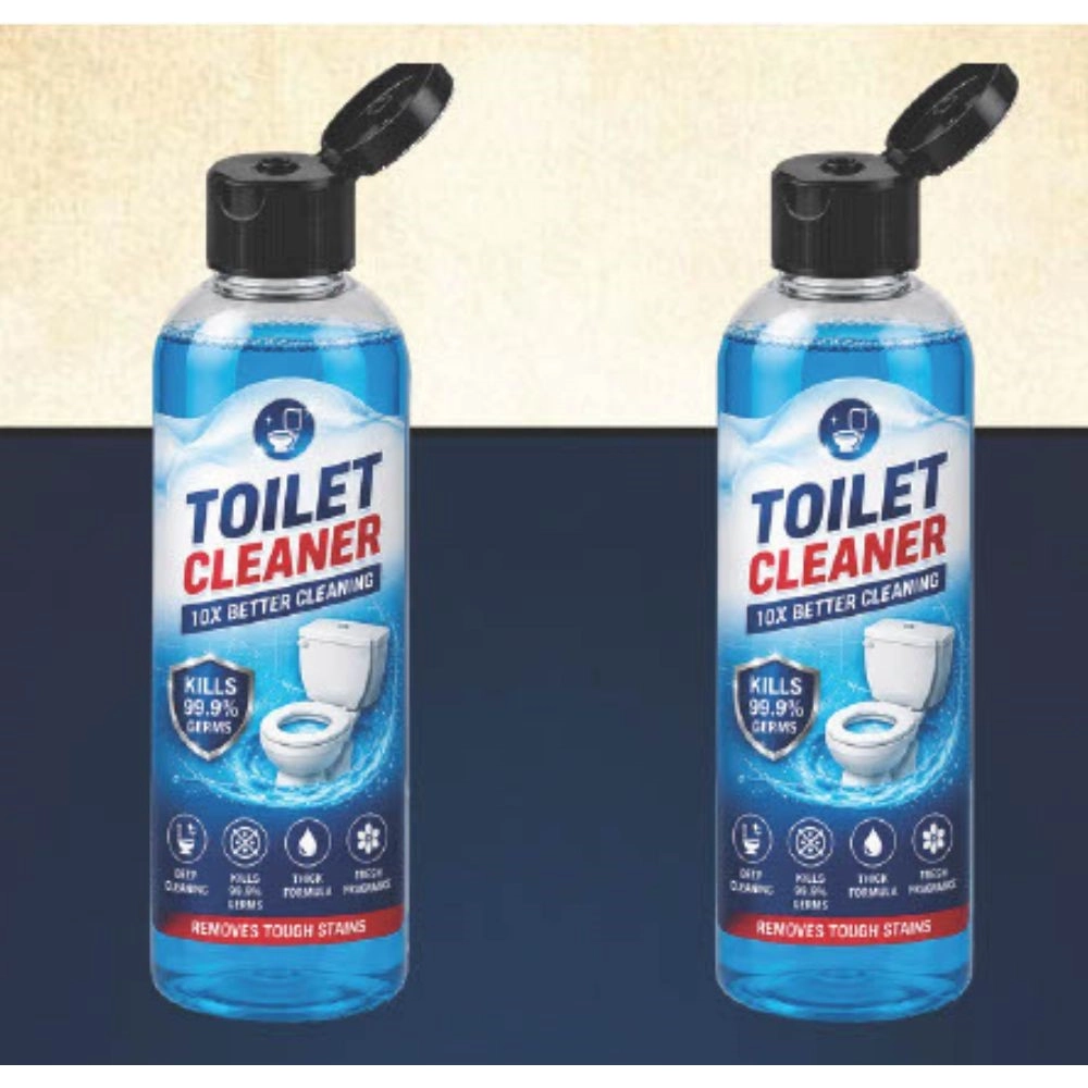 Generic Pack of 2 Ultra Clean Toilet Cleaner Gel Bottles 100 ML