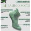 Generic 4_Pair Set Unisex Casual Cotton Printed Ankle Length Socks (Multicolor)
