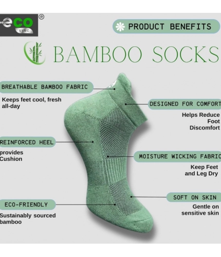 Generic 4_Pair Set Unisex Casual Cotton Printed Ankle Length Socks (Multicolor)