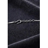 Generic Women's Brass Silver Plated Necklace set (Silver)