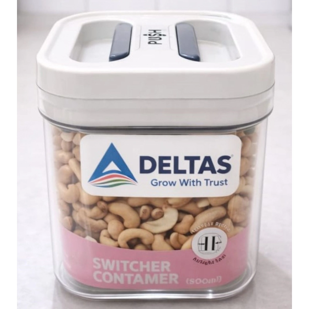 Generic Pack of 1 Switchers Airtight Storage Container Set 500 ML (White)