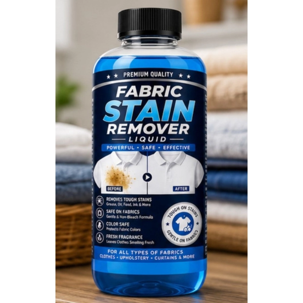 Generic Pack of 2 Fabric Stain Remover Liquid Bottles 100 ML - Image 5